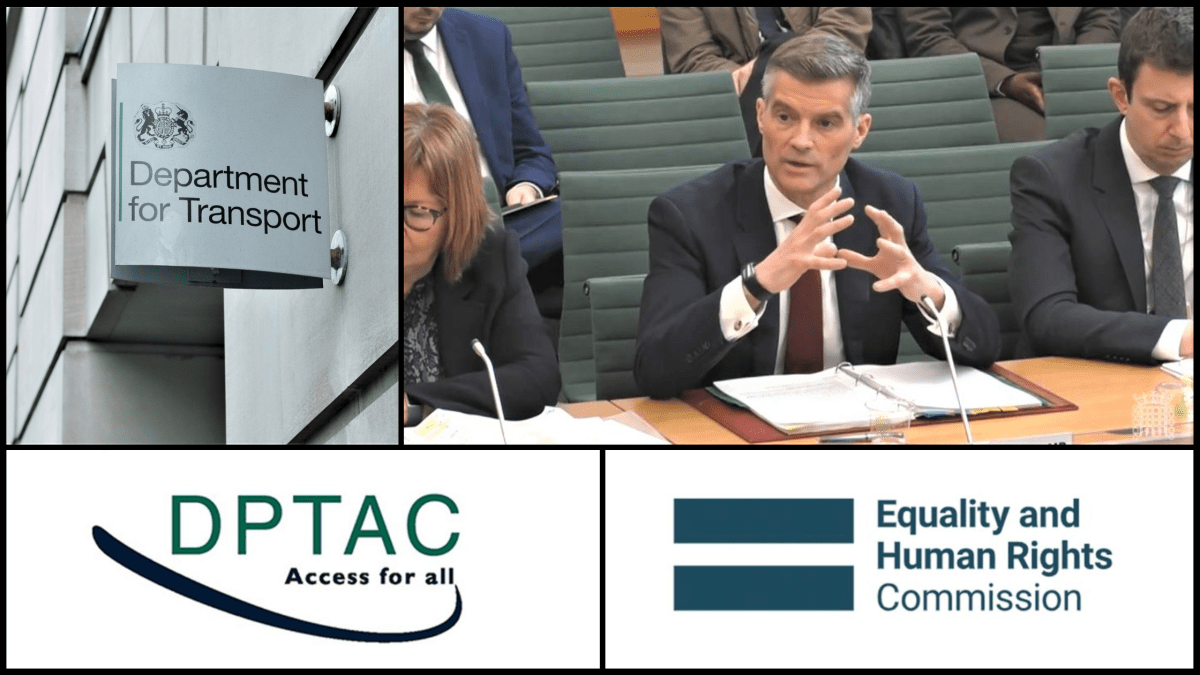 Exclusive: New evidence suggests Department for Transport ignoring its Public Sector Equality&nbsp;Duty